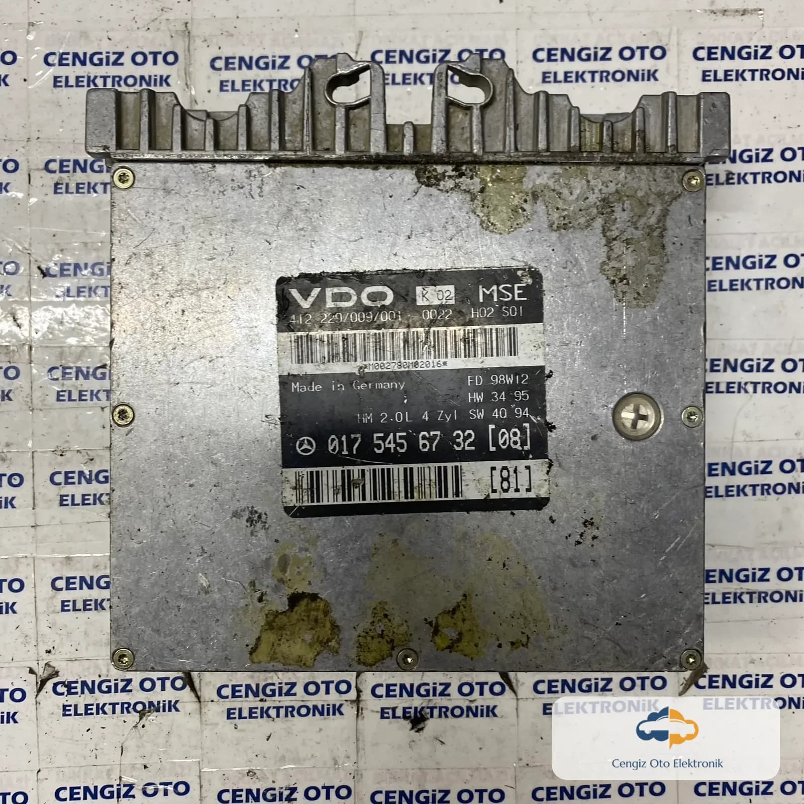 Mercedes Motor Beyini - A0175456732 - A 017 545 67 32
