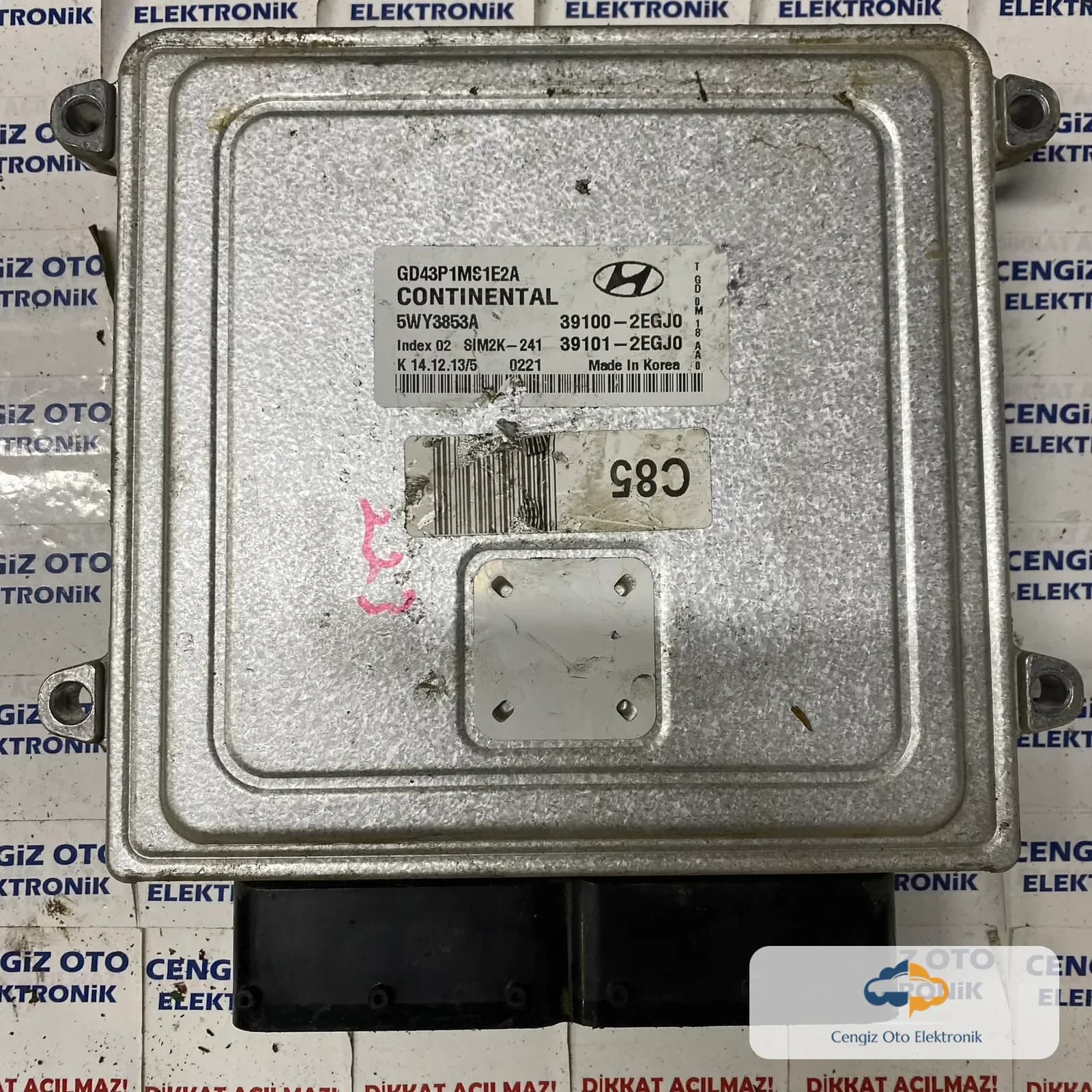 Hyundai Motor Beyini - 391012EGJ0 - 391002EGJ0 - 39101-2EGJ0 - 39100-2EGJ0