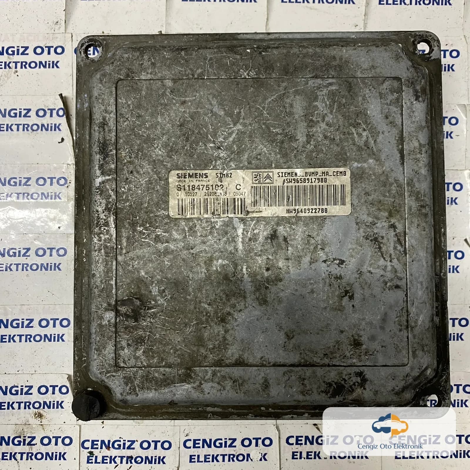 Citroen C3 Motor Beyini - S118475102C - S118475102 -