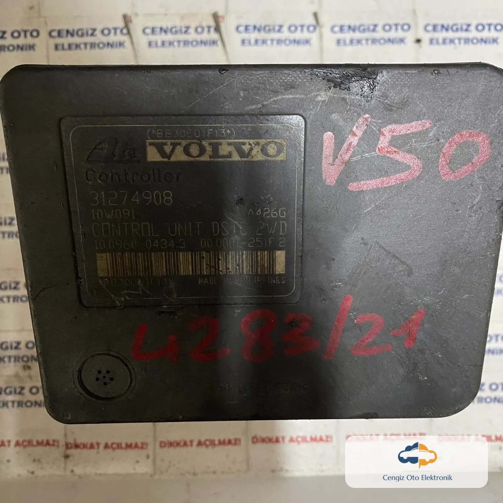 Volvo V50 ABS Beyini - 31274908 - 10096004343