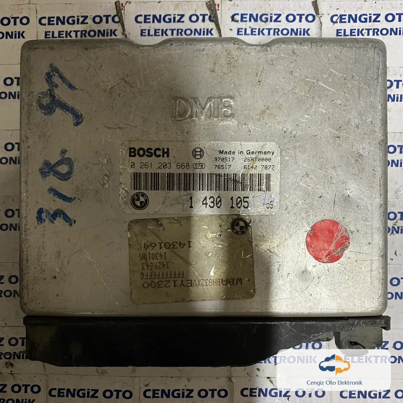 BMW E36 3.18 Motor Beyini - 0261203668 - 0 261 203 668 - 1430105 - 1 430 105