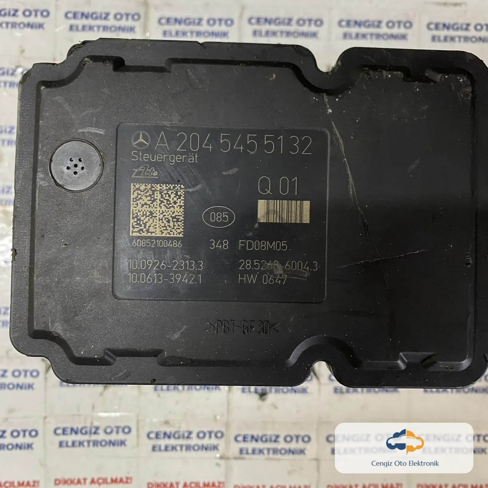 Mercedes C Class ABS Beyini - A 204 545 51 32 - A2045455132 - 10092623133 - 10.0926-2312.3
