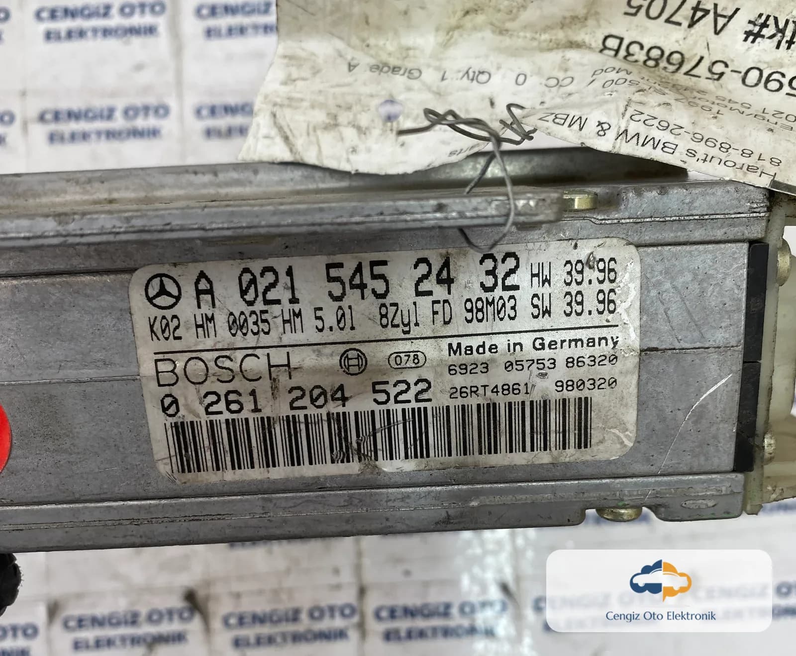 Mercedes Motor Beyini - A0215452432 - 02161204522
