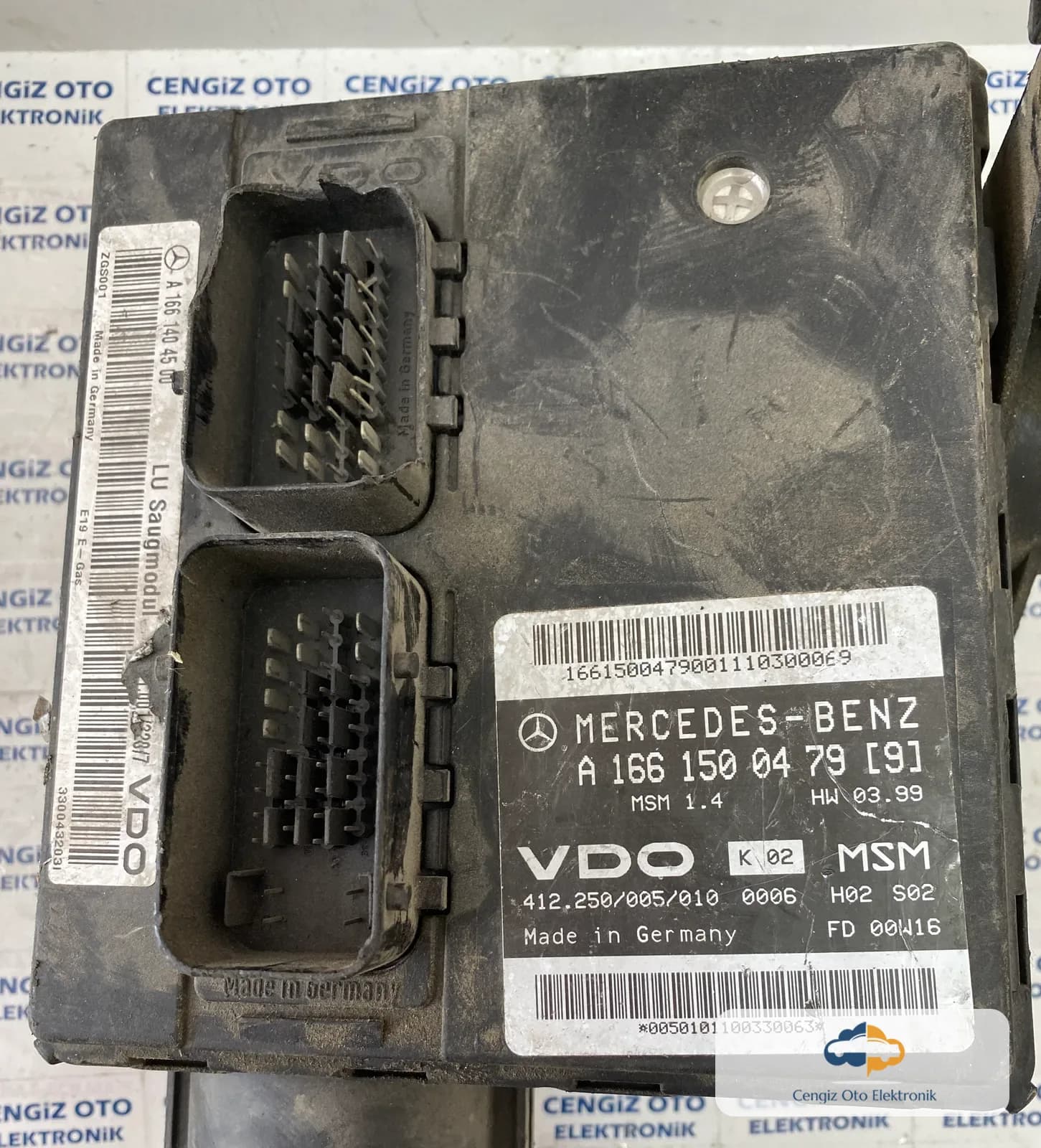 Mercedes Motor Kontrol Ünitesi - A1661500479
