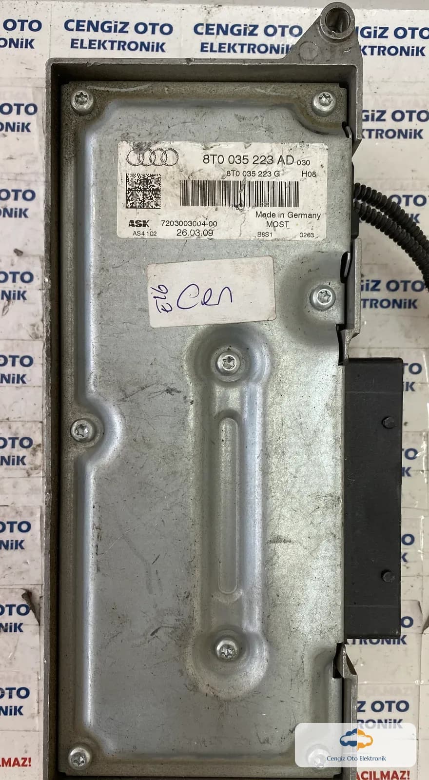 Audi RHD Ses Sistemi Amplifikatörü - 8T0035223AD