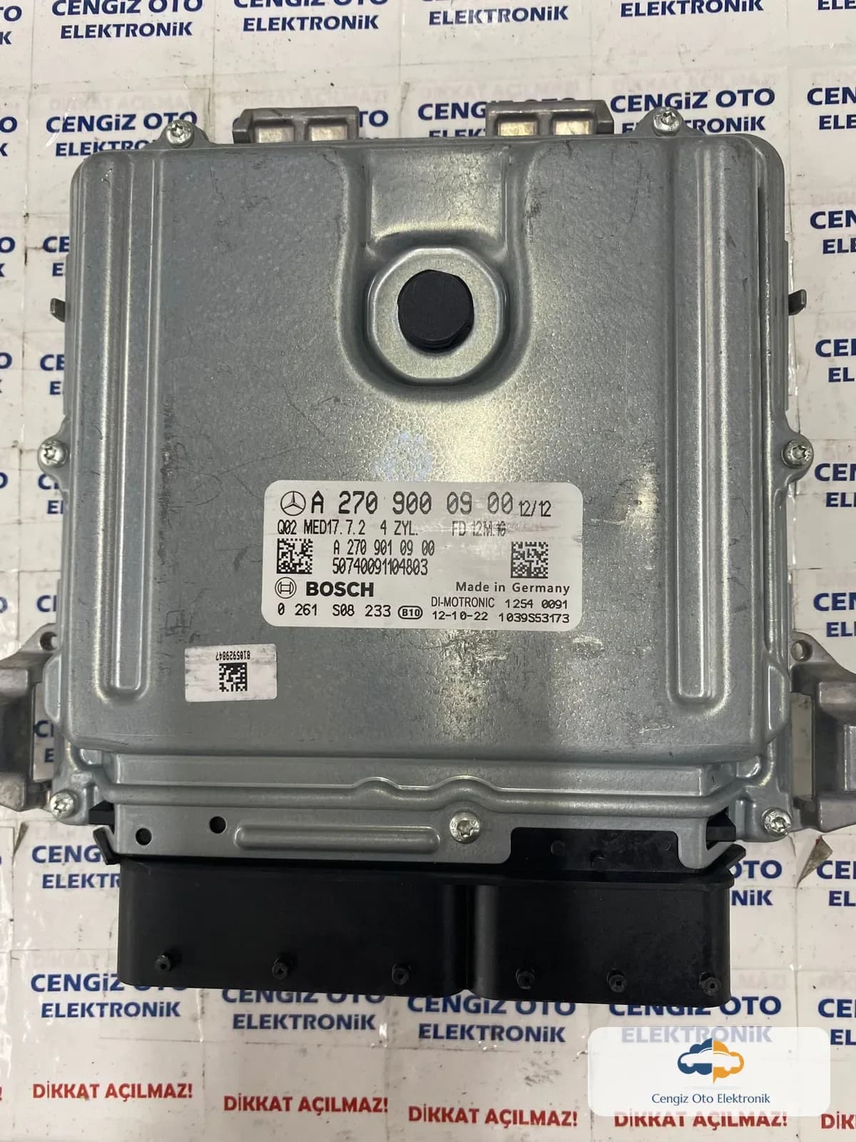 Mercedes Motor Beyini - 0261S08233 - 0261 S08 233 - A2709000900 - A 270 900 09 00 - MED17.7.2