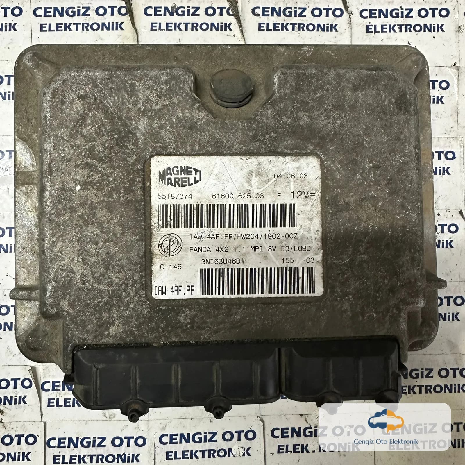 Fiat Panda Motor Beyini - 55187374 - 61600.625.03 - 6160062503