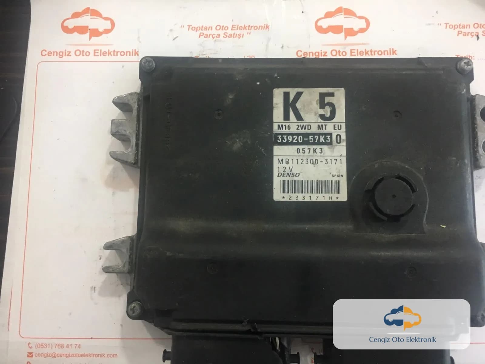 Suzuki Swift 1.6 Motor Beyini - 33920-57K3