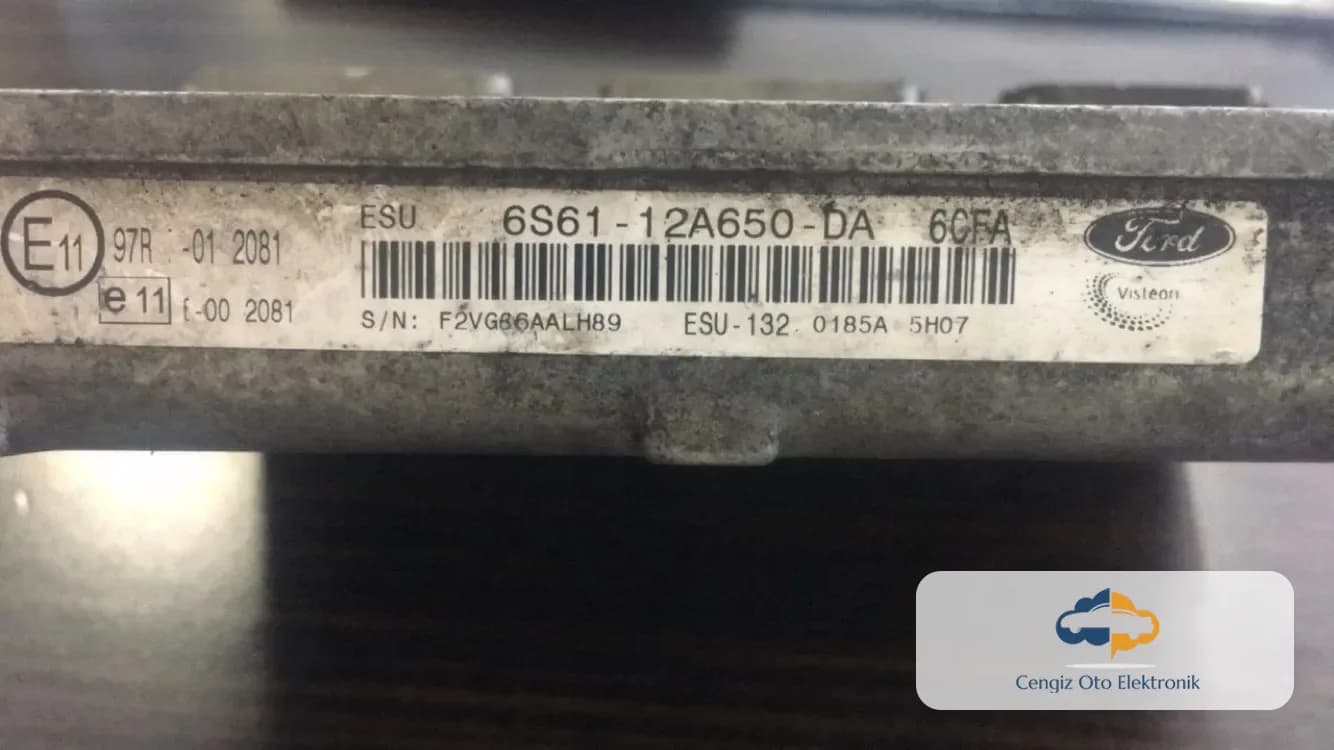 Ford Fiesta 1.4 Motor Beyini - 6S61-12A650-DA - 6CFA