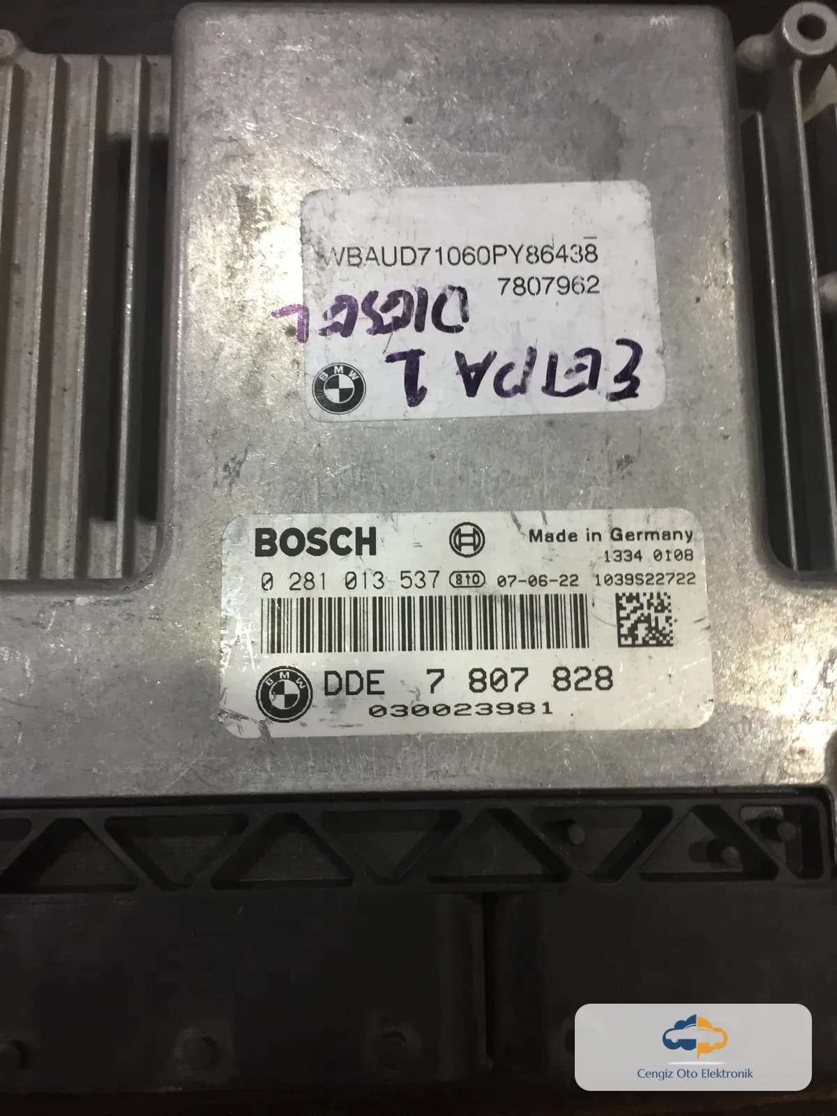 BMW E87 - 0281013537 - DDE7807828