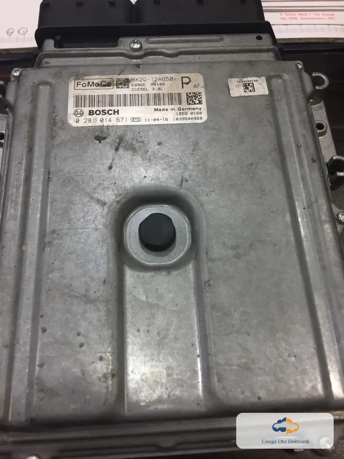 Range Rover Sport 3.0 Motor Beyini - 0281014671 - 9X2Q - 12A650 - EQ9GE