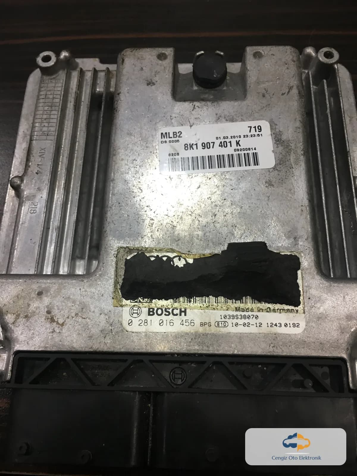 Audi A4 A5 2.7 Motor Beyini - 0281016456 - 8K1907401K