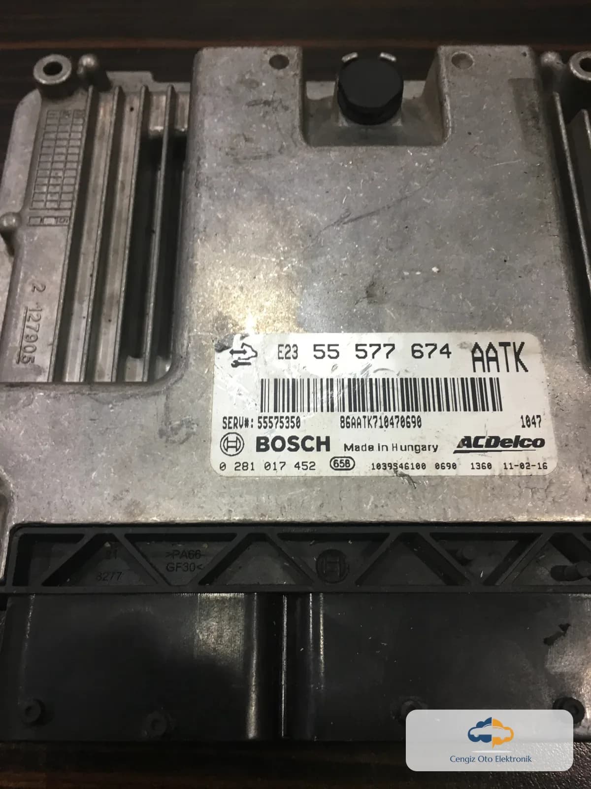 Opel İnsignia Motor Beyini - 0281017452 - 55577674
