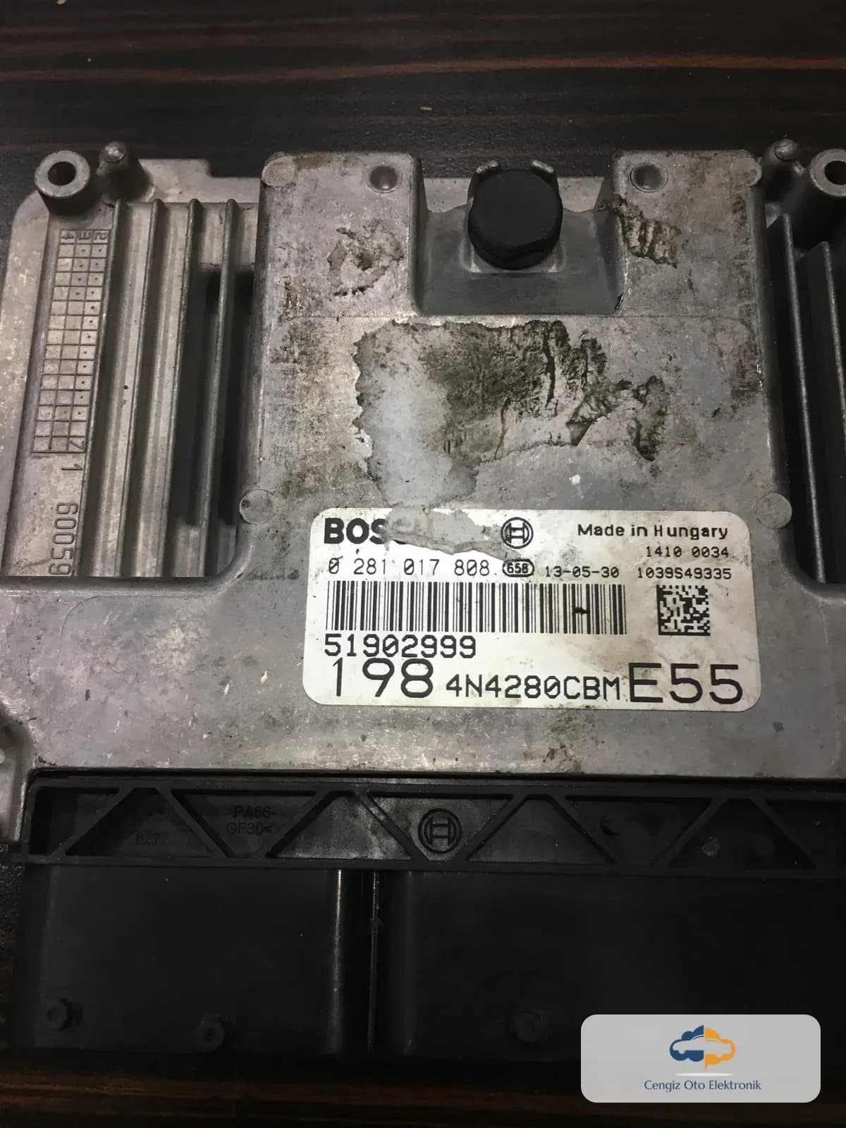 Fiat Bravo 1.6 Motor Beyini - 0281017808 - 51902999