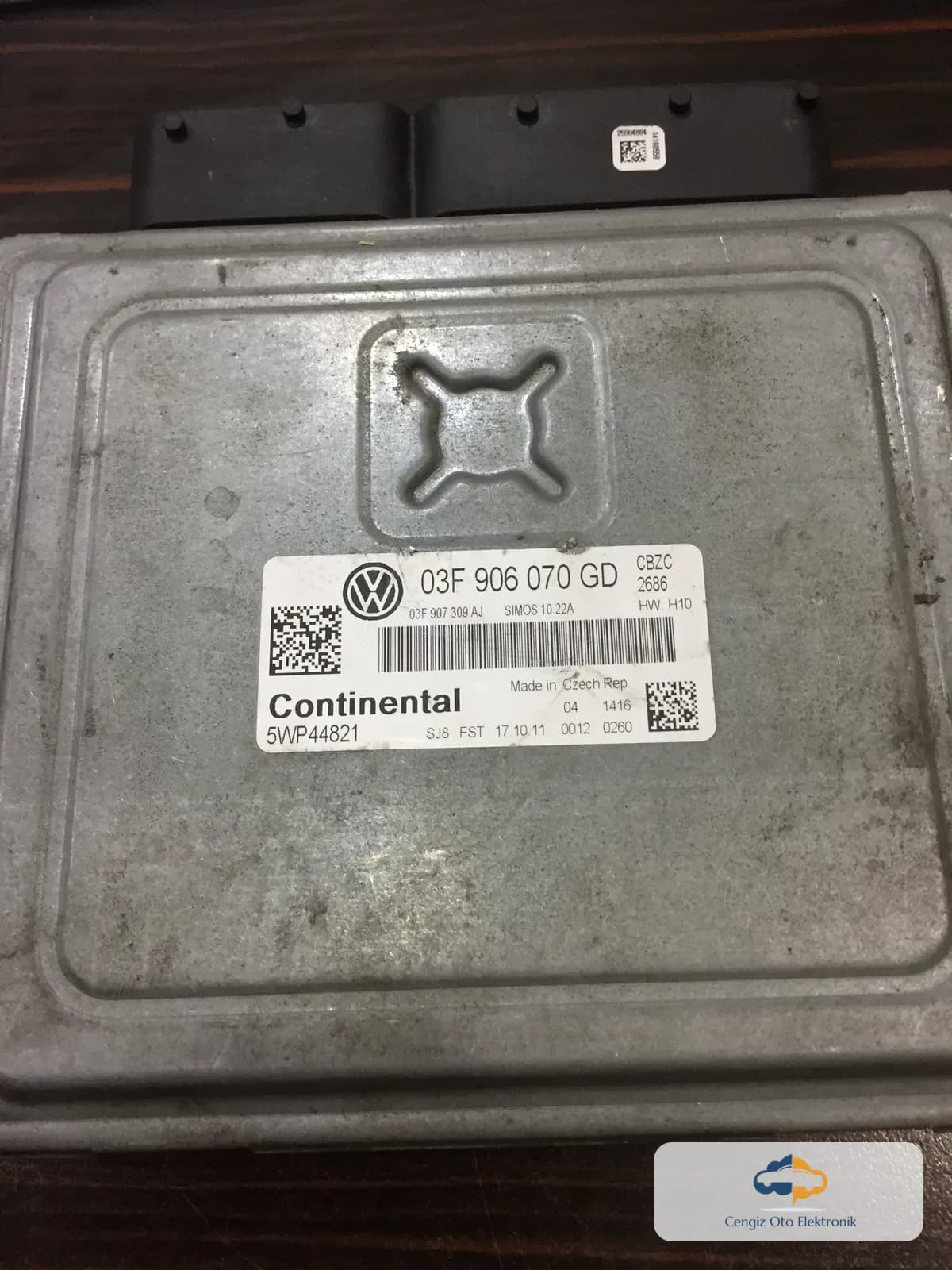 Volkswagen Vag Motor Beyini - 03f906070gd - 03F907309AJ- 5WP44821 - SİMOS10.22A