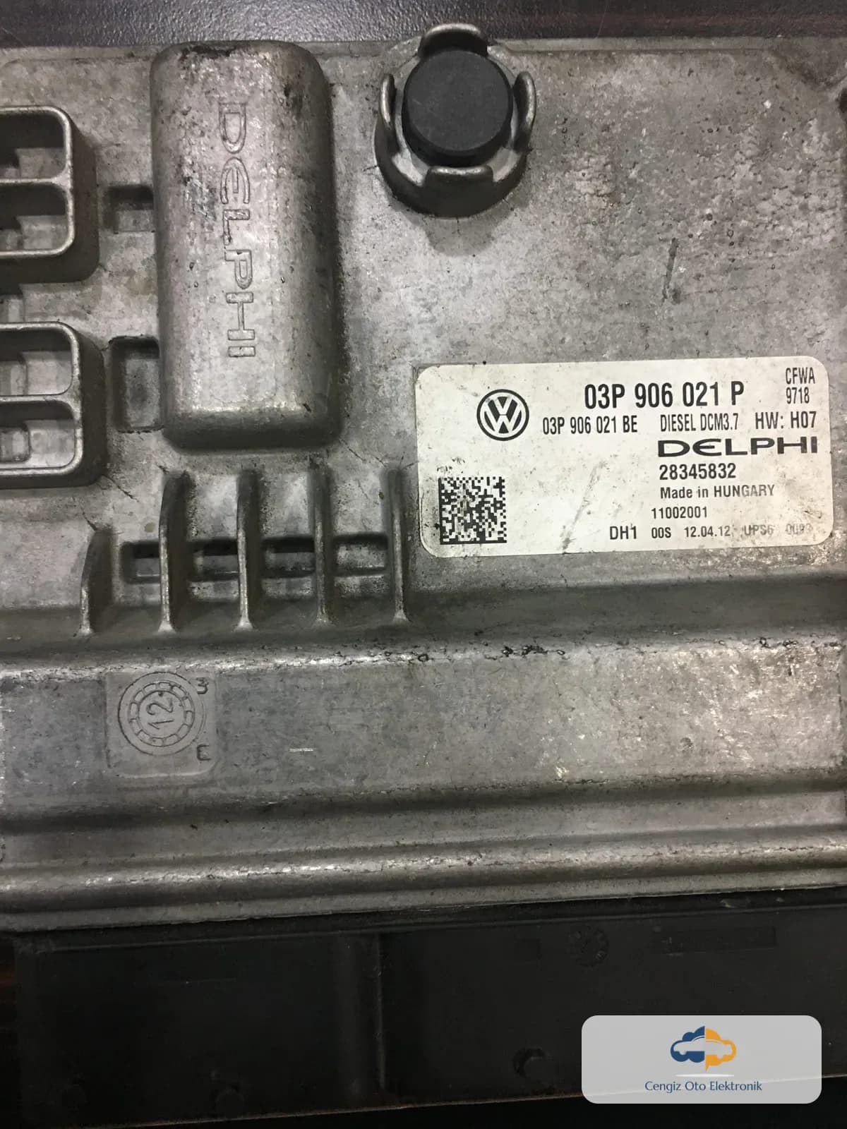 Volkswagen Motor Beyini - 03P906021P - 03P906021BE - DCM3.7