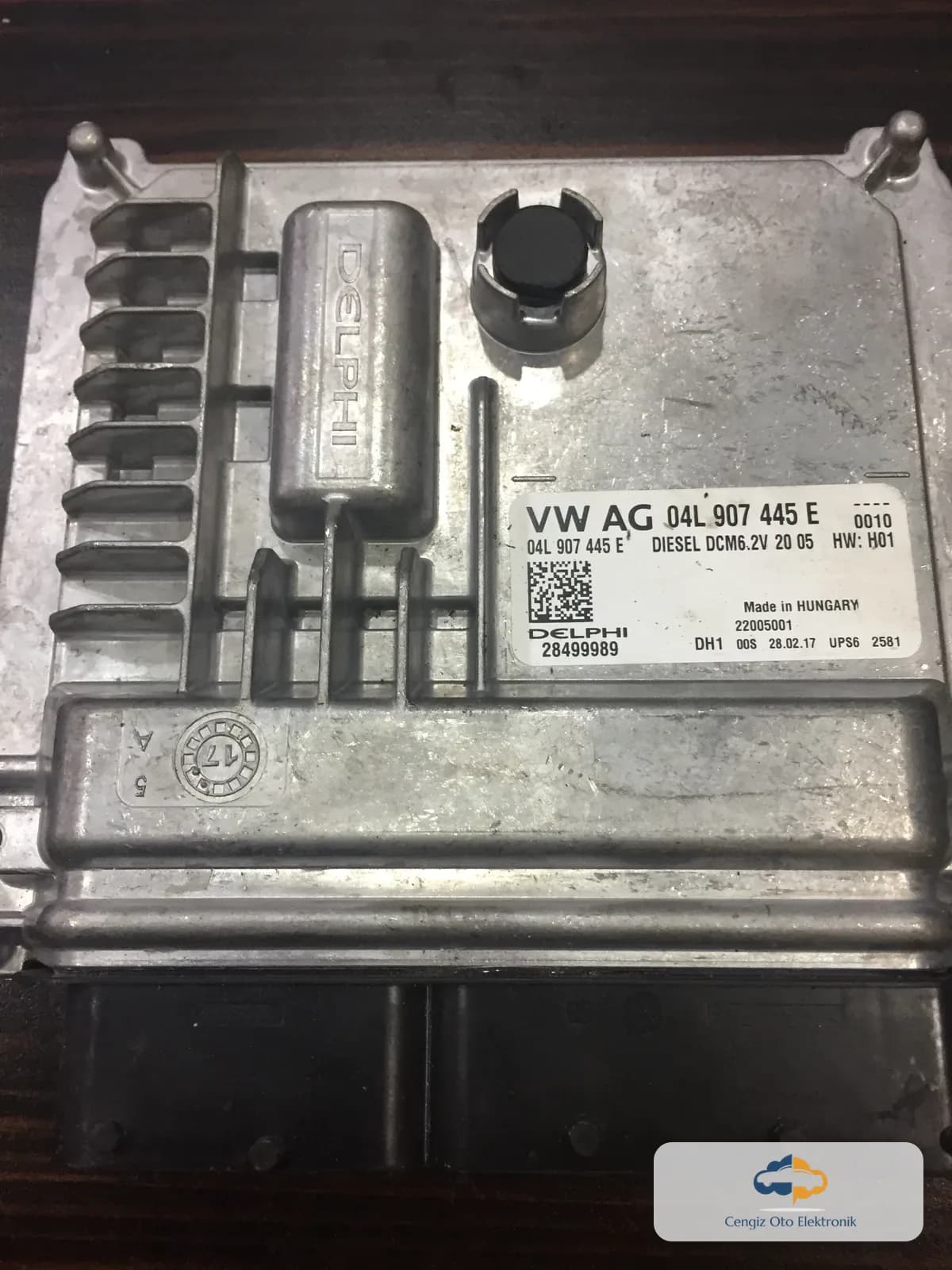 Volkswagen Golf 7 1.6 Motor Beyini - 04L907445E - DCM6.2V