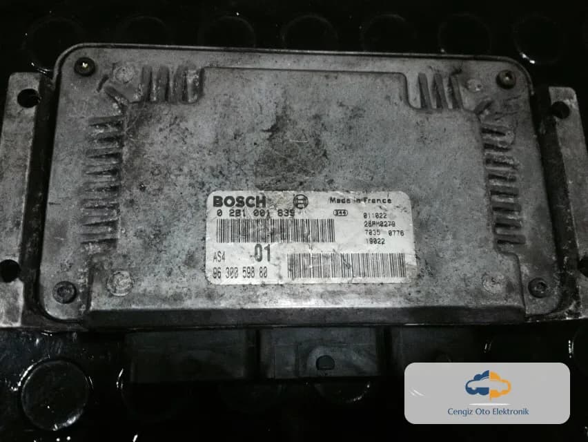 Citroën, Peugeot Citroën Saxo, Peugeot 106 Motor Beyini / Motor Kontrol Ünitesi (ECU) - 0281001839 - 9630059880