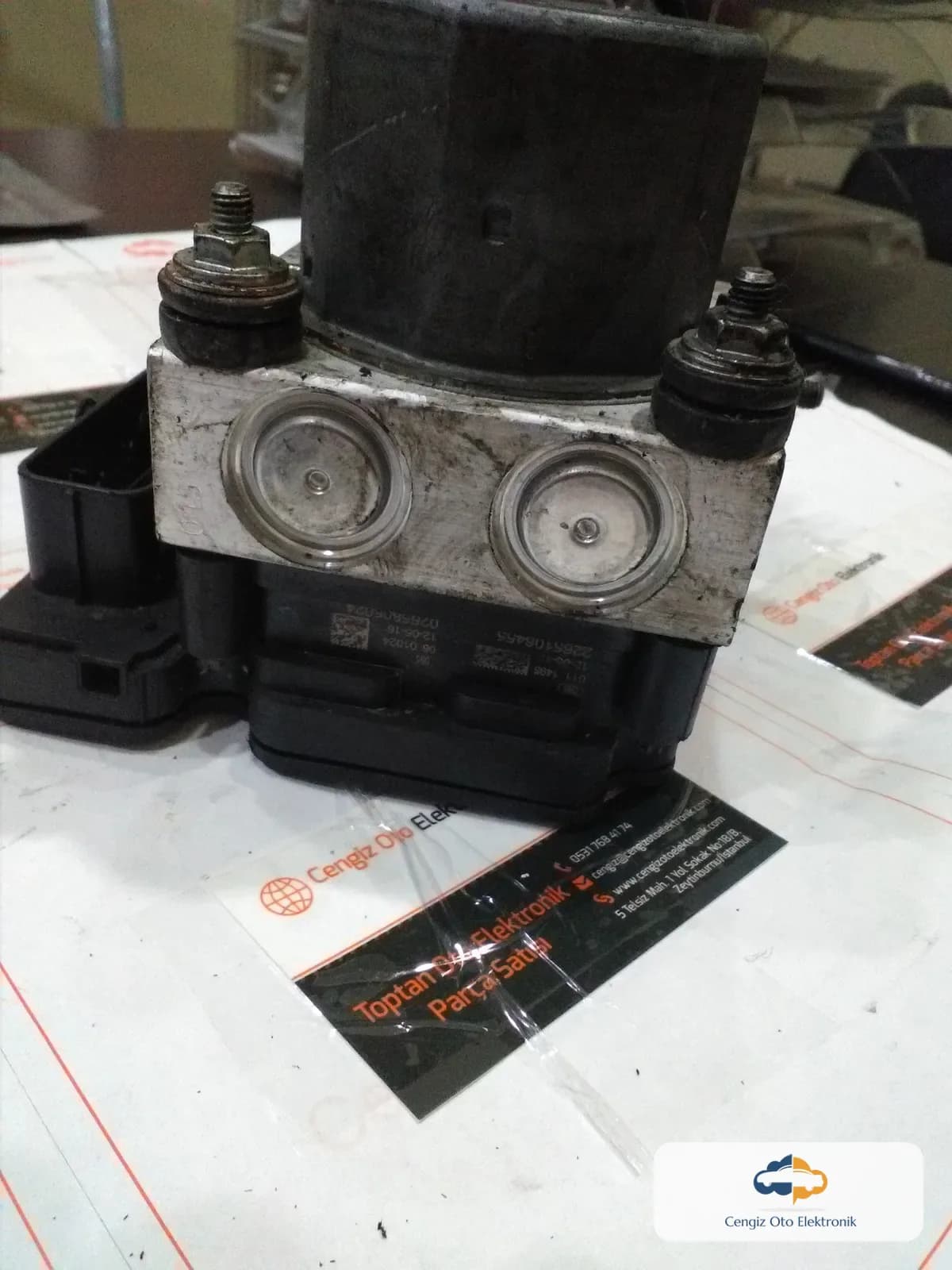 Bosch Fiat Ducato III, Citroën Jumper III / Relay III, Peugeot Boxer III ABS Beyni / ABS Pompa ve Kontrol Modülü Komple (Bosch 9.0 ABS/ESP Ünitesi)