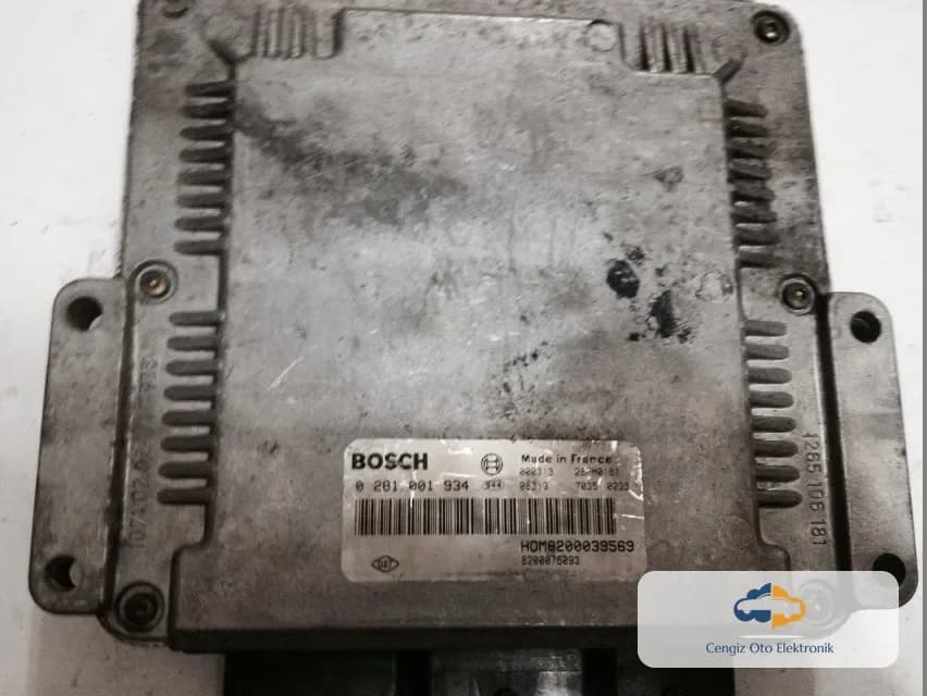 Renault Renault Megane I / Scenic I Motor Beyini (ECU / Motor Kontrol Ünitesi - EDC15C3-3.2) - 8200039569 - 0281001934