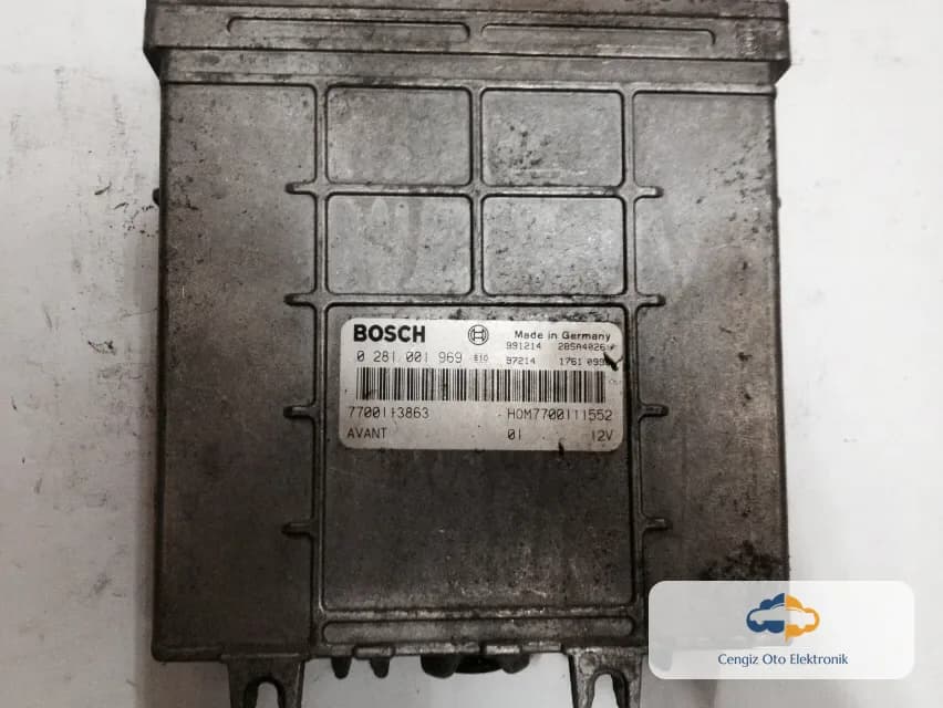 Renault Renault Megane I / Scénic I 1.9 dTi Motor Beyini (ECU / Engine Control Unit) — Bosch EDC MSA15.5-5.42