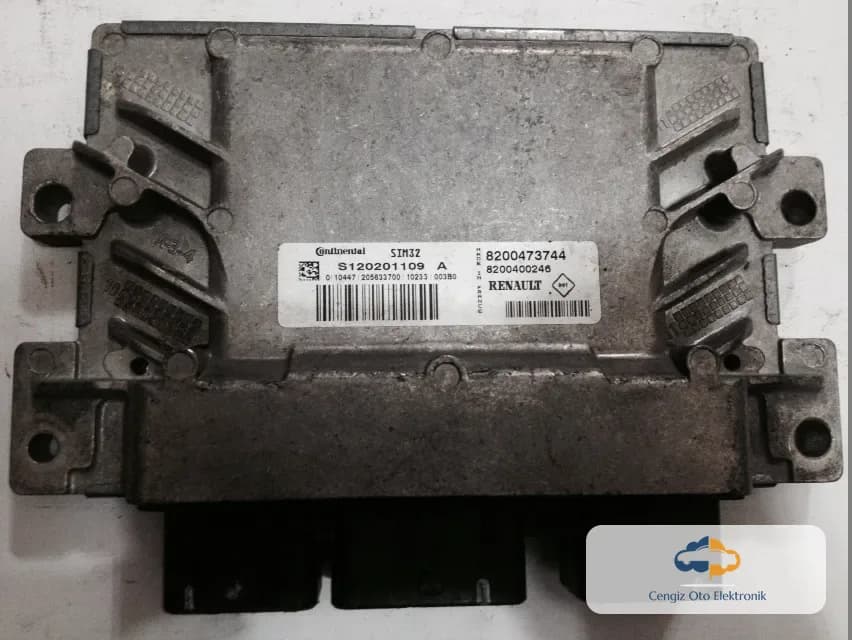 Renault Renault Clio II, Kangoo I, Twingo I Motor Beyini (ECU / Motor Kontrol Ünitesi) - 8200473744 - S120201109 A