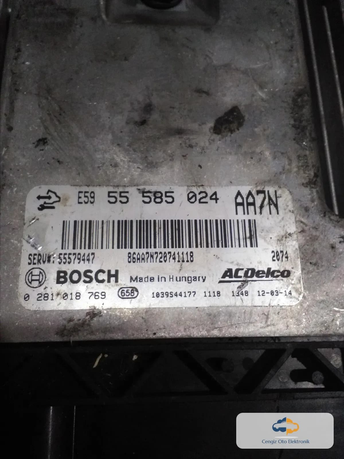 Opel / Vauxhall (General Motors) Opel / Vauxhall Motor Beyini / Motor Kontrol Ünitesi (ECU / Engine Control Unit)