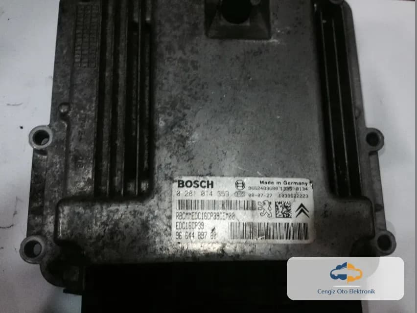 Citroën, Peugeot Citroën C8, Peugeot 807, Peugeot 4007 (2.2 HDi) Motor Beyini (Motor Kontrol Ünitesi / ECU) - 0281014359
