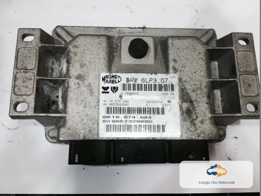 PSA (Peugeot / Citroën) PSA Grubu 2.2i 16V Benzinli (EW12J4 / 3FZ motor) Motor Beyini (ECU / Engine Control Unit)
