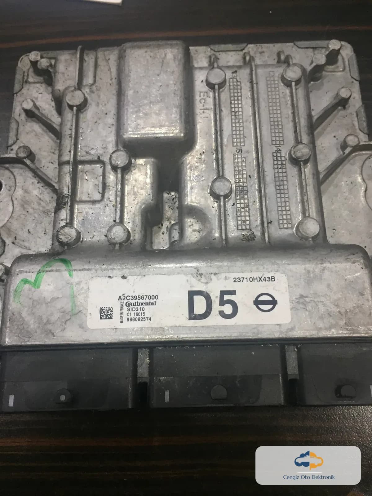 Nissan Qashqai J11 1.5 Motor Beyini - A2C39567000 - SID310