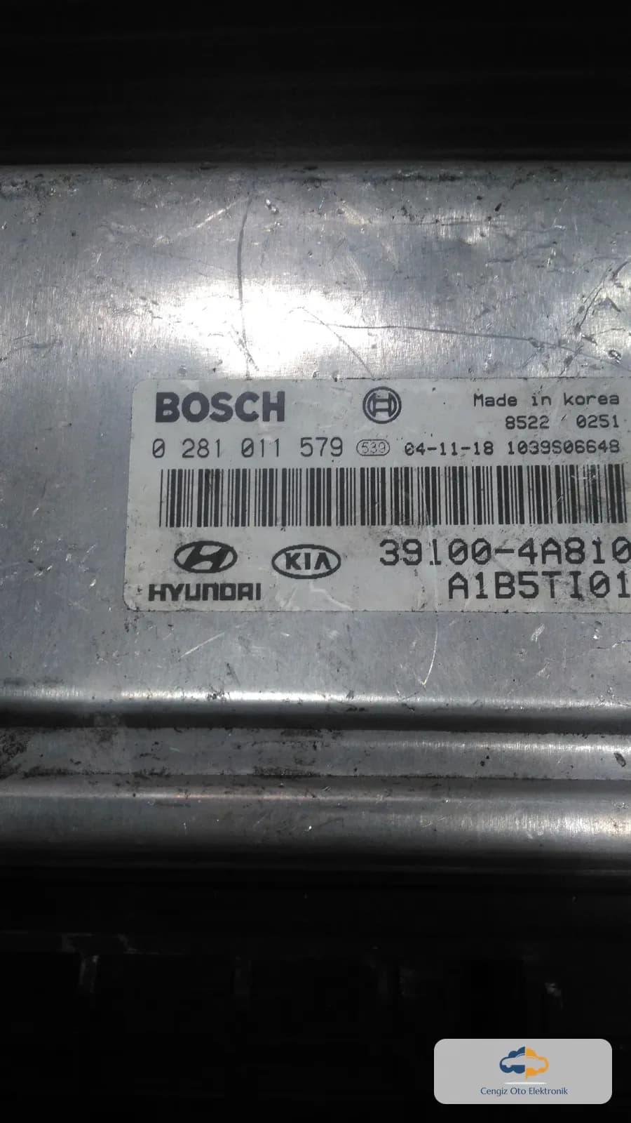 Kia Kia Sorento I (JC) Motor Beyini (ECU / Motor Kontrol Ünitesi / EDC15C7-4.30) - 39100-4A810 - 0 281 011 579