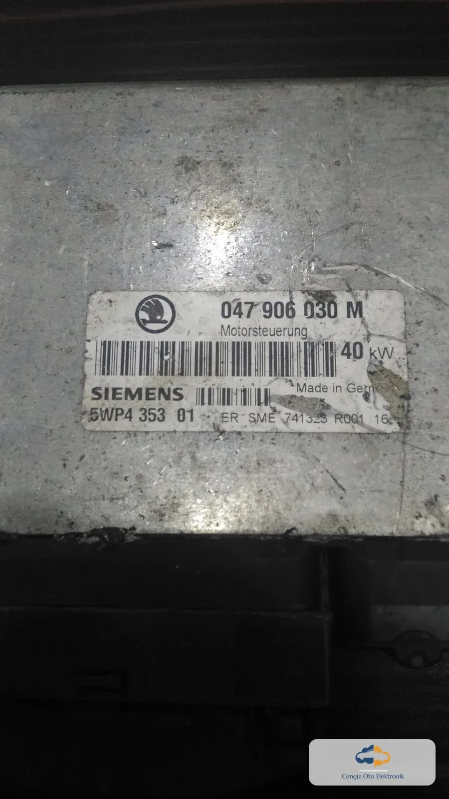 Škoda Škoda Felicia I & II Motor Beyini (ECU – Engine Control Unit / SIMOS 2P) - 5WP435301 - 047906030M - 5WP4353