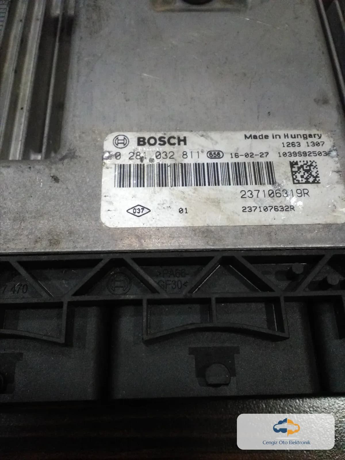 Renault / Dacia Renault Clio IV, Captur I / Dacia Dokker, Lodgy, Sandero II, Logan II (1.5 dCi) Motor Beyini / Motor Kontrol Ünitesi (ECU)
