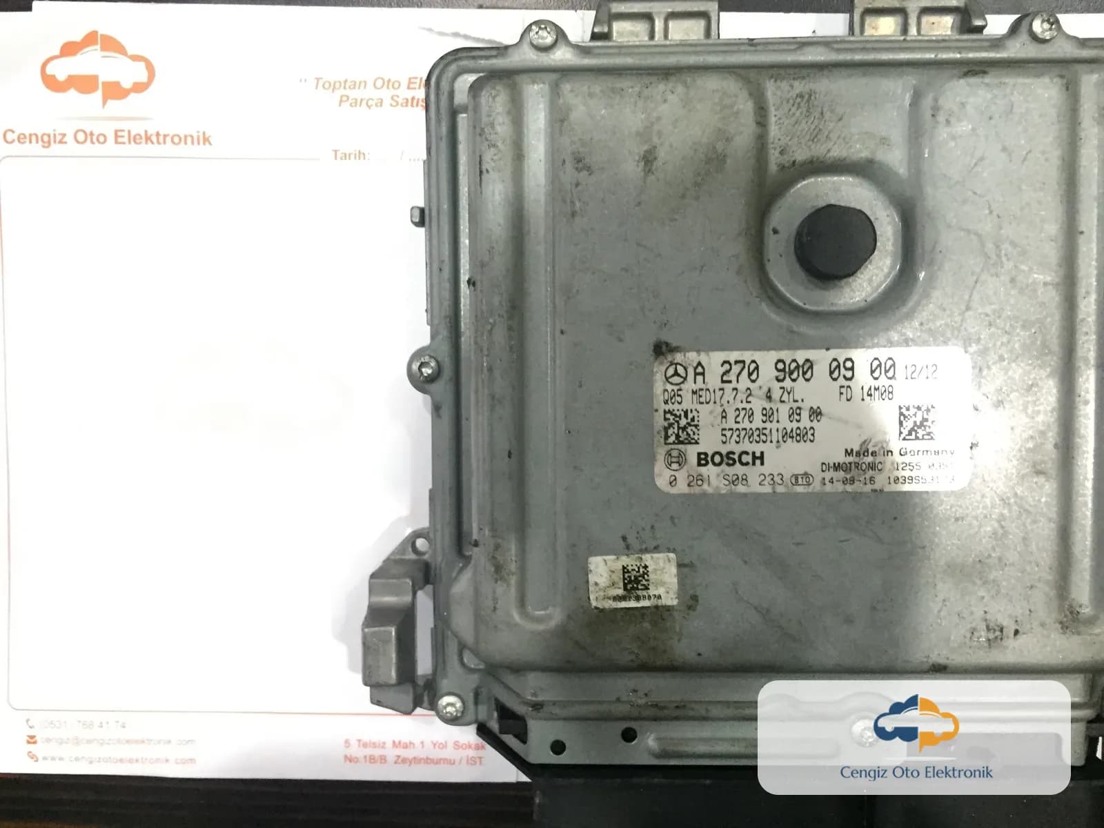 Mercedes GLA250 - 0261S08233 - MED17.7.2 - A2709000900