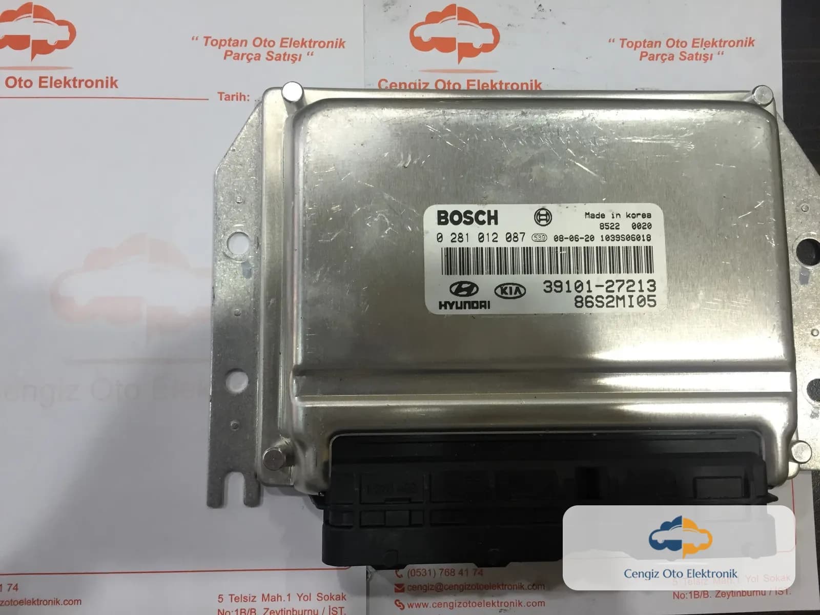 Hyundai Motor Beyini - 0281012087 - 39101-27213 - 86S2MI05