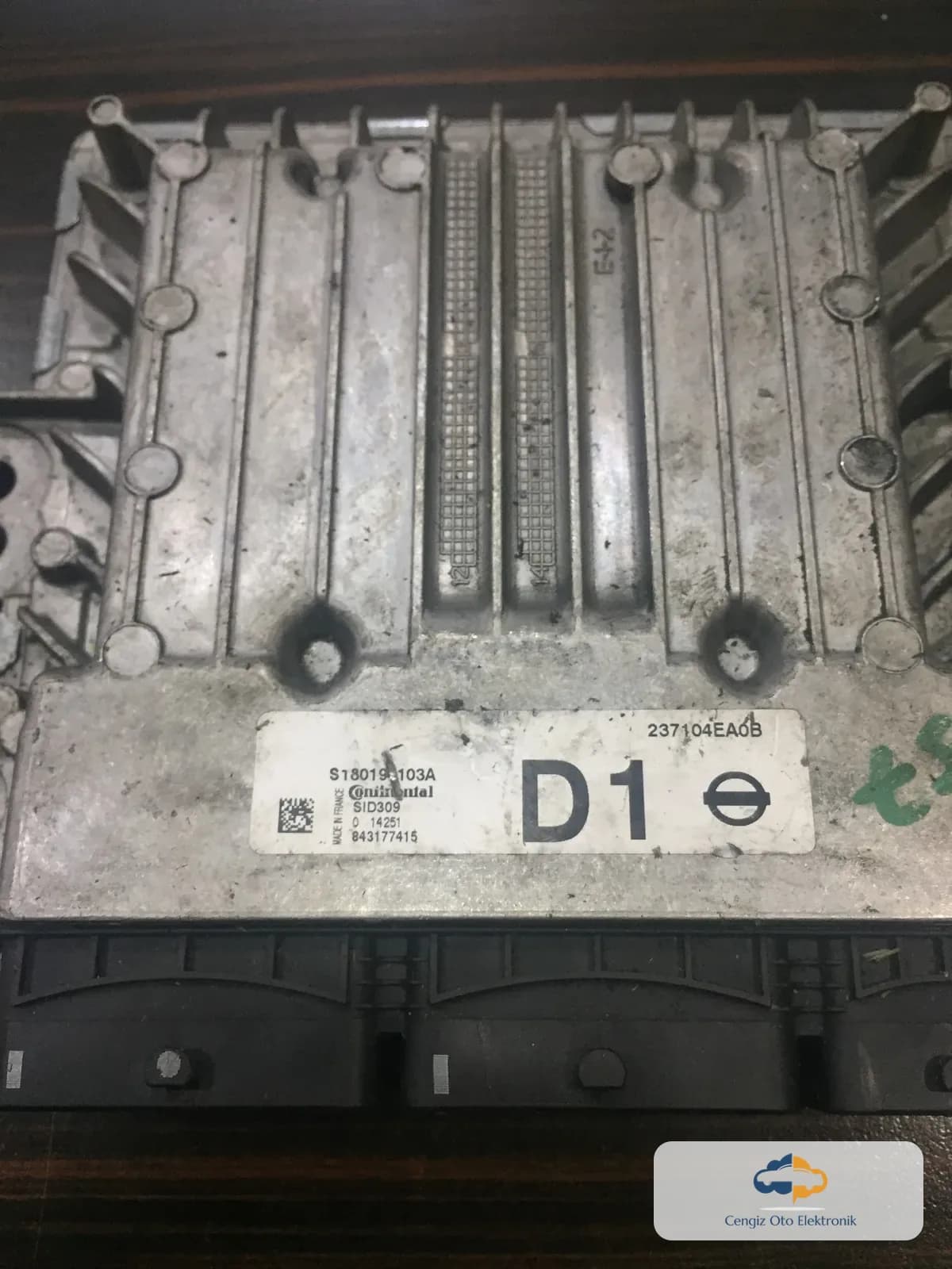 Nissan Qashqai 2014 1.5 Motor Beyini - S180193103A - 237104EAOB