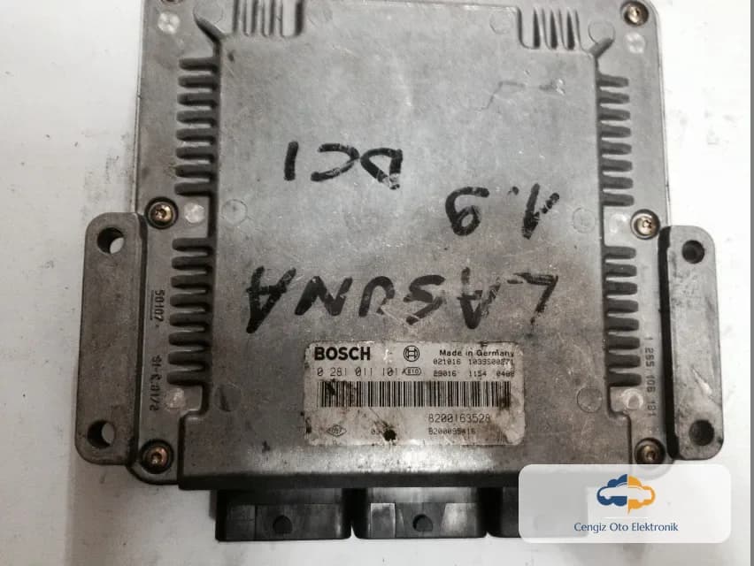 Renault Renault Laguna II Motor Beyni / Motor Kontrol Ünitesi (ECU) - 8200163528 - 0281011101 - 8200095416