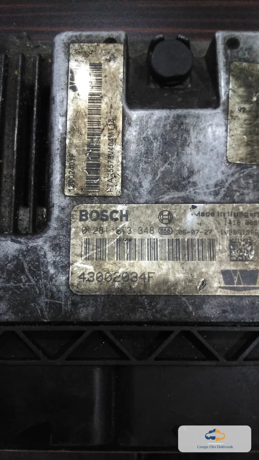 LDV LDV Maxus (2005 – 2009) Motor Beyini (ECU / ECM / Motor Kontrol Ünitesi) - 43002034F - 0 281 013 348 - 1039S13862