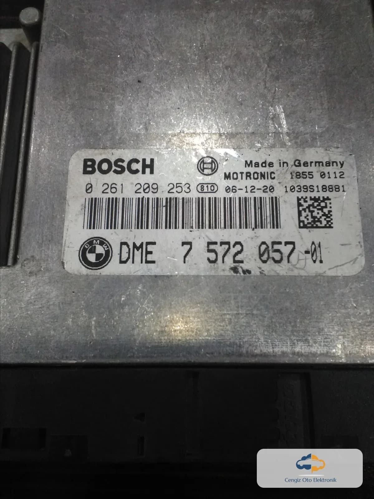 Bmw BMW (N62 / N62N V8) Motor Beyini (ECU / DME – Digital Motor Electronics) - DME7586909-01 - 0 261 209 352