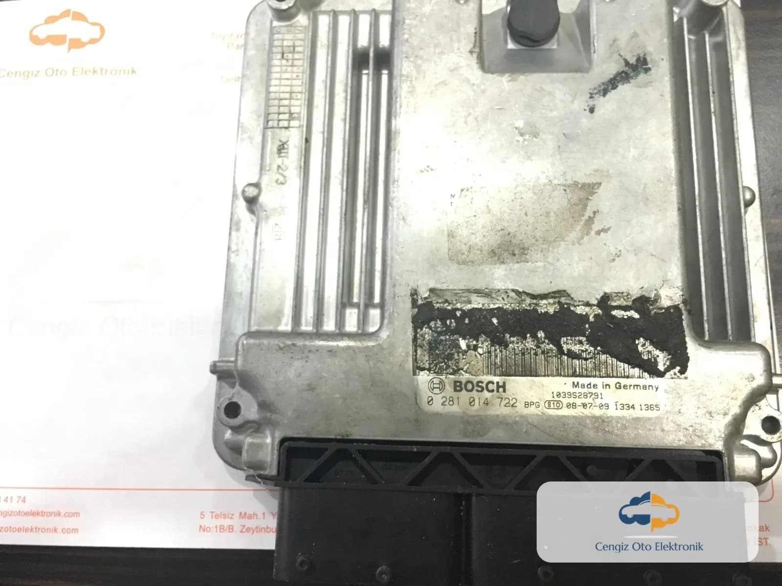 AUDI A5 3.0 MOTOR BEYİNİ - 0281014722 - 8K0907401B