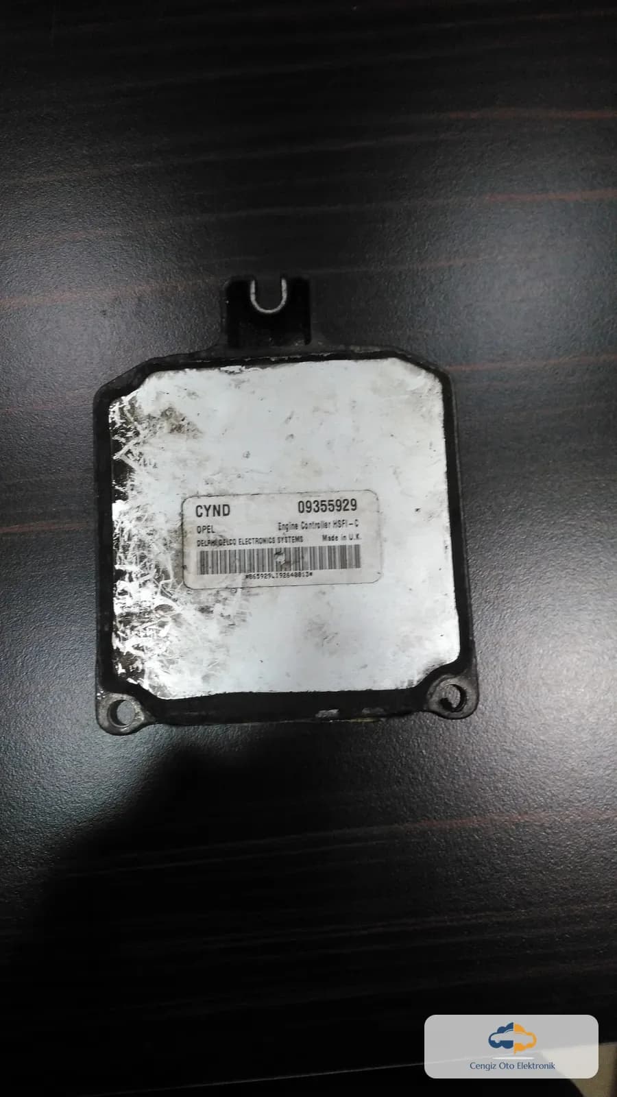 Opel / Vauxhall Opel / Vauxhall Astra G, Zafira A, Vectra B Motor Beyni (ECU / Motor Kontrol Ünitesi) - 09355929