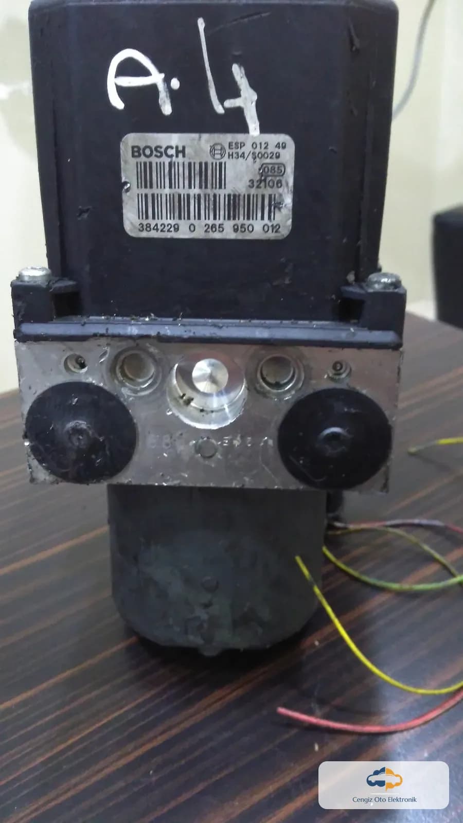 Audi Audi A4 / S4 / A4 Cabriolet (B6 2001 - 2006) ABS / ESP Beyini ve Hidrolik Pompa Modülü - 0265225045 - 8E0 614 517 A