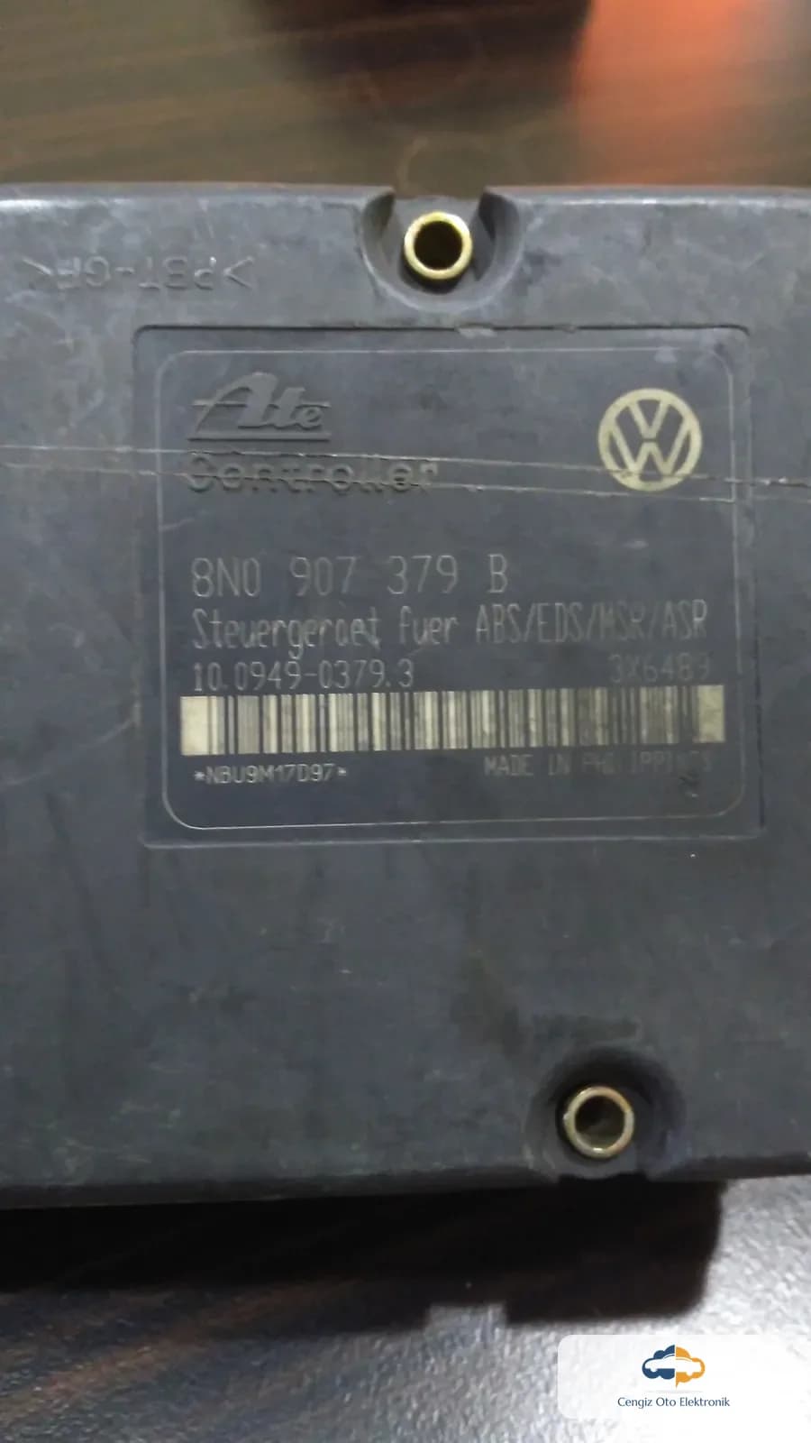 Audi Audi TT (8N kasa / 8N3 Coupe, 8N9 Roadster – 1.8 T / quattro), Audi S3 / A3 (8L kasa) ABS / ESP Beyni (ABS Kontrol Ünitesi / Elektronik Kontrol Modülü)