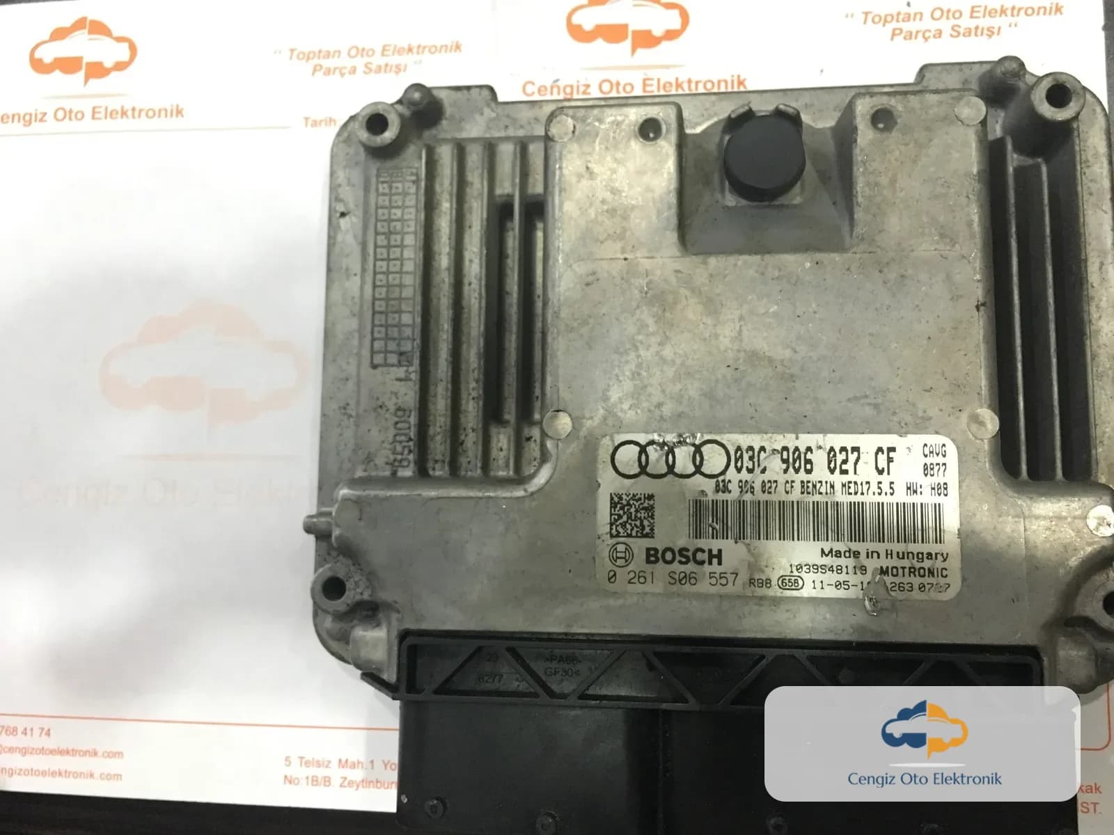 AUDI 1.4 TSI - 0261S06557 - 03c906027CF - MED17
