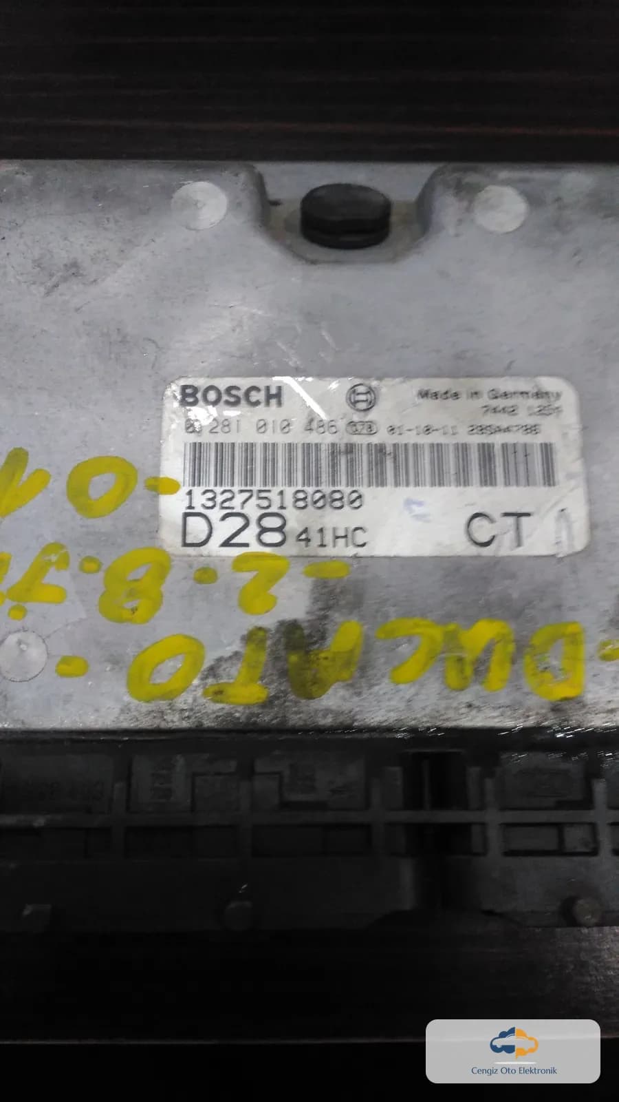 Fiat / Peugeot / Citroën Fiat Ducato II (Typ 230 / 244), Peugeot Boxer I / Boxer II (230 / 244), Citroën Jumper / Relay (230 / 244) Motor Beyini (ECU / Motor Kontrol Ünitesi - Bosch EDC15C7-2.22)