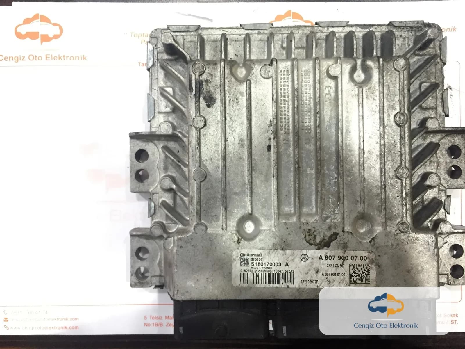 Mercedes Motor Beyini - S180170003 - A6079000700