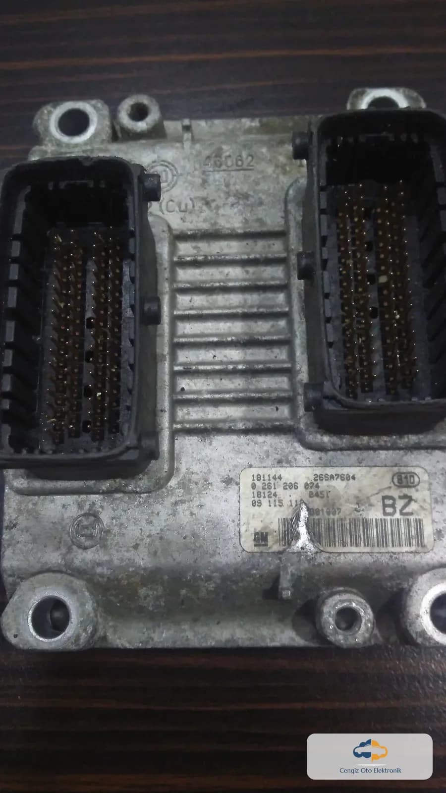 Opel / Vauxhall Opel / Vauxhall Corsa C Motor Beyini (ECU / Motor Kontrol Ünitesi) - 26SA7604 - 0261206074 - 09115112