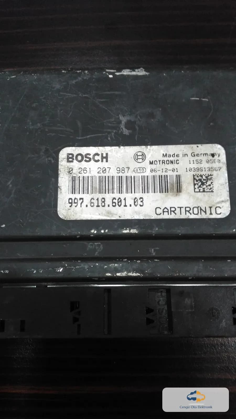 Porsche Porsche 911 Carrera / Carrera S (997 / 997.1 / Mk1) Motor Beyini (ECU / DME – Motor Kontrol Ünitesi / Bosch Motronic ME7.8)
